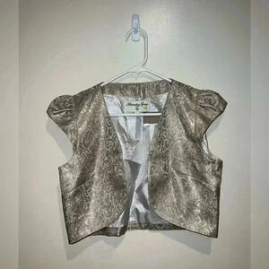 Alexandra Grecco Silk Shrug NEW WITH TAGS